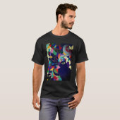 壊れたステンドグラスのモンスタートシャツ Tシャツ (正面フル)