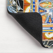 壊れたタイルのモザイクマウスパッド マウスパッド (コーナー)