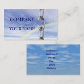 壊れたチェーン 名刺 (正面/裏面)