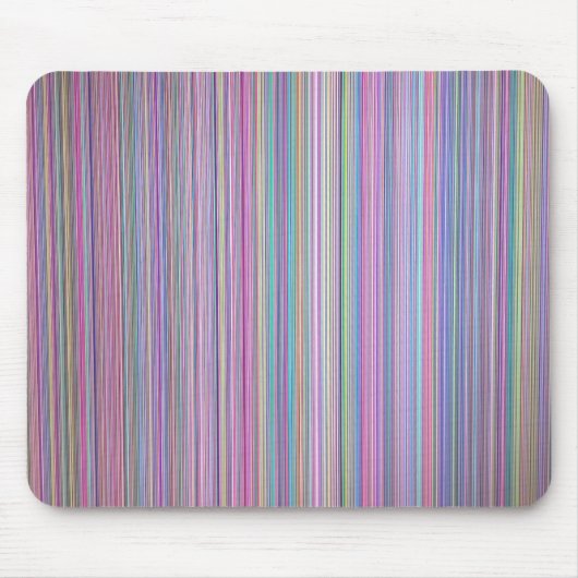 壊れたテレビ画面 マウスパッド (正面)