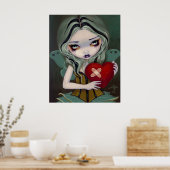 壊れたハートの妖精アートプリントの修復 ポスター (キッチン)