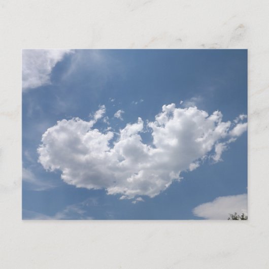 壊れたハートはがき ポストカード (正面)