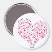 壊れたハートをアートに マグネット (正面/裏面)