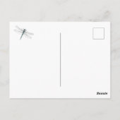 壊れたハートバレンタインデーヴィンテージキューピッドレッド ポストカード (裏面)