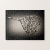 壊れたハートパズル ジグソーパズル (横)