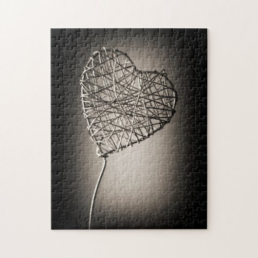 壊れたハートパズル ジグソーパズル (縦)