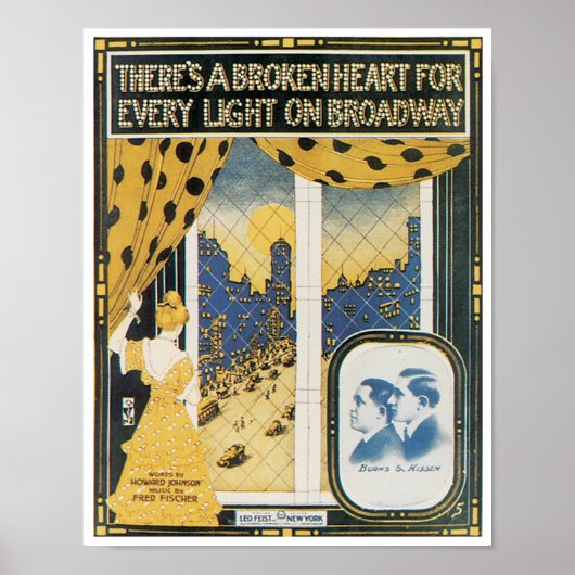 壊れたハートポスター ポスター (正面)