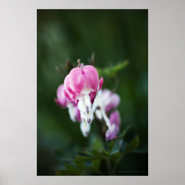 壊れたハートラインアッププリント ポスター