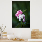 壊れたハートラインアッププリント ポスター (キッチン)