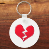 壊れたハート キーホルダー (正面)