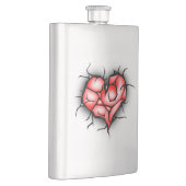 壊れたハート フラスク (右)