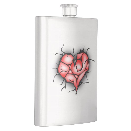 壊れたハート フラスク (右)