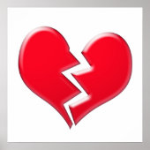 壊れたハート ポスター (正面)