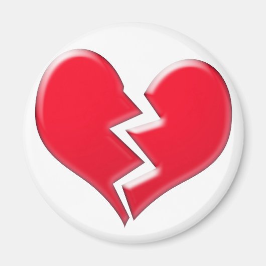 壊れたハート マグネット (正面)