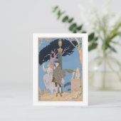 壊れたハート、壊れた彫像、'Fのためのイラストレーション ポストカード (スタンド正面)