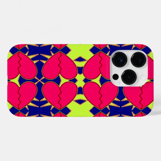 壊れたハート Case-Mate iPhoneケース (裏面 (横))