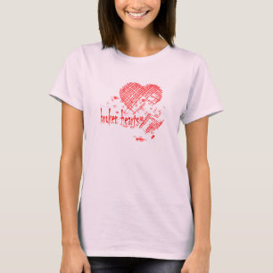 壊れたハート Tシャツ