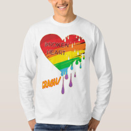 壊れたハート Tシャツ