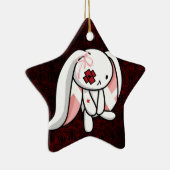 壊れたバニー セラミックオーナメント (右)