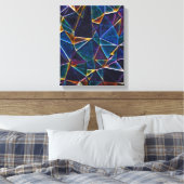 壊れたバブルのキャンバス印刷 キャンバスプリント (インサイチュ (寝室))