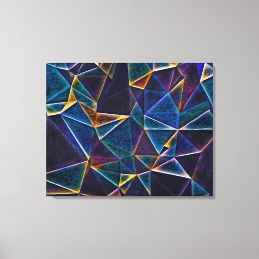 壊れたバブルのキャンバス印刷 キャンバスプリント (正面)