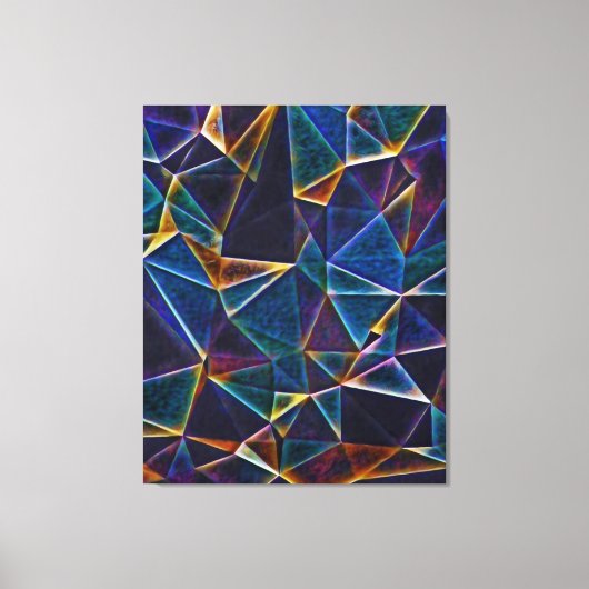 壊れたバブルのキャンバス印刷 キャンバスプリント (正面)