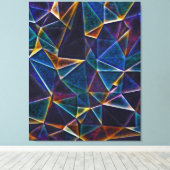 壊れたバブルのキャンバス印刷 キャンバスプリント (インサイチュ (ウッドフロア))