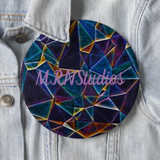 壊れたバブル ボタン 缶バッジ (インサイチュ)