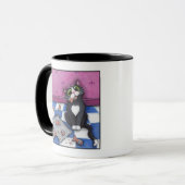 壊れたビスケットのマグ マグカップ (正面左)