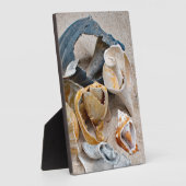 壊れたビーチ美しい フォトプラーク (側面)