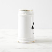 壊れたビールステイン ビールジョッキ (中央)