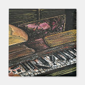 壊れたピアノ マグネット (正面)