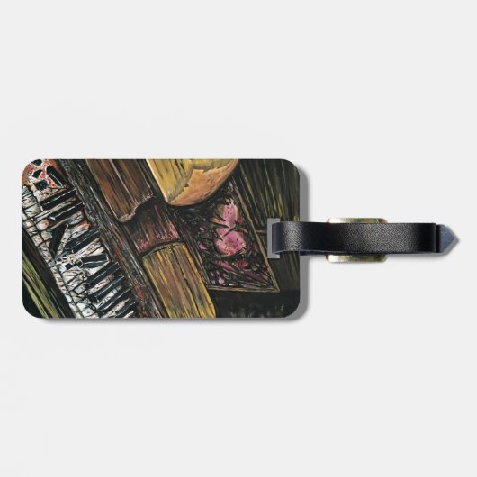 壊れたピアノ ラゲッジタグ (裏面横)