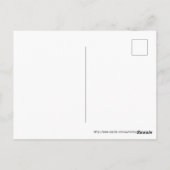 壊れたピース漕ぎボートはがき ポストカード (裏面)