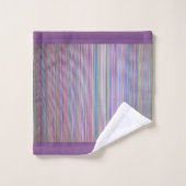 壊れたフラットスクリーンテレビの虹 バスタオルセット (ウォッシュタオル)