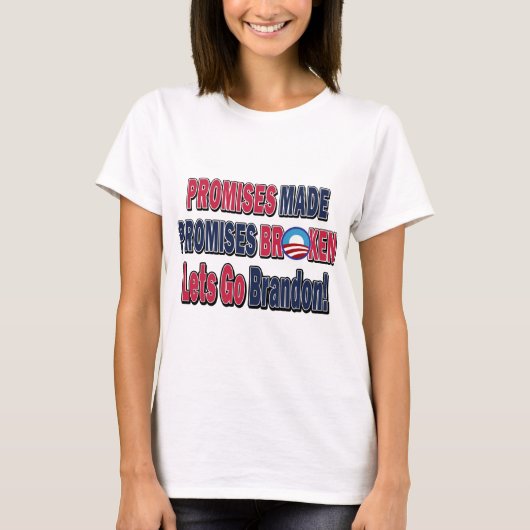 壊れたブランドン Tシャツ (正面)