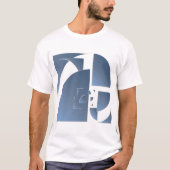 壊れたブルーストーンのレンガ Tシャツ (正面)