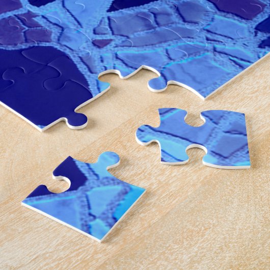 壊れたモザイクC ジグソーパズル (側面)