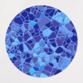 壊れたモザイクC ラベル (デザイン2)