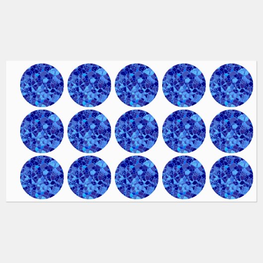 壊れたモザイクC ラベル (シート)