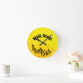 壊れたラウンドクロック ラウンド壁時計 (ホーム)