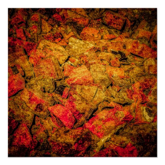 壊れたレンガ ポスター (正面)