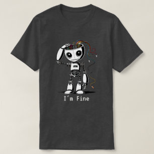 壊れたロボット – 素晴らし Tシャツ