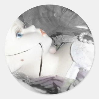 壊れた人形 ラウンドシール