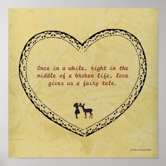 壊れた人生のおとぎ話 ポスター (正面)