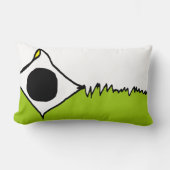 "壊れた凧"草のおもしろい抽象芸術 – グラフィック枕 ランバークッション (正面)