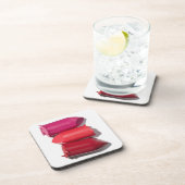 壊れた口紅の積み重ね コースター (右側)