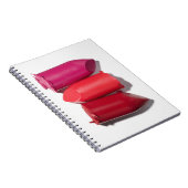 壊れた口紅の積み重ね ノートブック (右側)