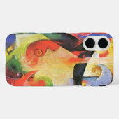 壊れた型枠by Franz Marc, ヴィンテージ抽象芸術アート Case-Mate iPhoneケース (裏面 (横))