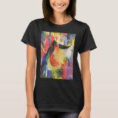 壊れた型枠by Franz Marc, ヴィンテージ抽象芸術アート Tシャツ (正面)